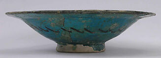Bowl, Stonepaste; underglaze painted