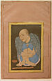 Portrait of a Sufi, Ink, opaque watercolor, and gold on paper