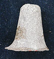 Ceramic Fragment, Earthenware; unglazed