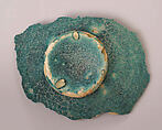 Fragment of a Bowl, Earthenware; glazed