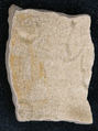 Fragment, Stonepaste; slip painted and glazed