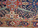 Carpet with Tree and Cartouche Design, Cotton (warp and weft), wool (pile); asymmetrically knotted pile