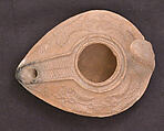 Lamp, Earthenware; unglazed