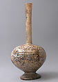 Bottle, Glass; mold blown