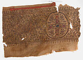 Textile Fragment, Linen and wool