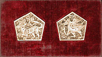 Plaque, Bone; carved and incised
