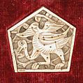 Plaque, Bone; carved and incised