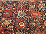 Harshang Carpet, Wool (warp, weft and pile); symmetrically knotted pile