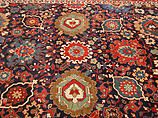 Harshang Carpet, Wool (warp, weft and pile); symmetrically knotted pile