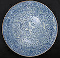 Dish, Stonepaste; painted and glazed