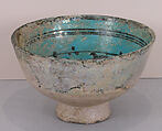 Bowl, Stonepaste; underglaze painted
