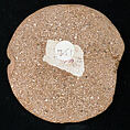 Bath Scraper, Earthenware; unglazed, molded