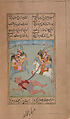 Iskandarnama (Book of Alexander), Nizami (present-day Azerbaijan, Ganja 1141–1209 Ganja), Ink, opaque watercolor, and gold on paper