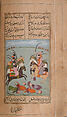 Iskandarnama (Book of Alexander), Nizami (present-day Azerbaijan, Ganja 1141–1209 Ganja), Ink, opaque watercolor, and gold on paper