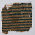 Textile Fragment, Wool; plain weave