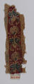 Fragment of Shoulder Band, Wool, linen; tapestry weave