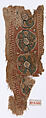 Textile Fragment, Wool, linen; tapestry weave