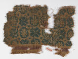 Textile Fragment, Wool; double weave