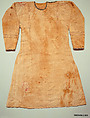 Tunic, Linen, wool, and silk