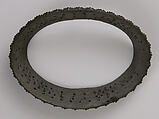 Anklet, Silver or electroplated iron