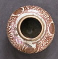 Jar, Stonepaste; glazed, luster-painted