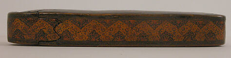 Pen Box (Qalamdan), Papier-maché; painted and lacquered