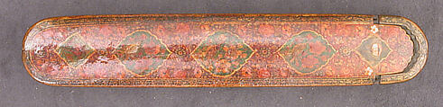 Pen Box (Qalamdan), Papier-maché; painted and lacquered