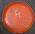 Plate, Papier-maché; painted and lacquered