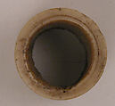 Bead or Spindle Whorl, Bone; carved