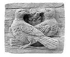 Panel with Birds, Wood; carved