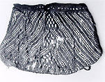 Cap, Wool; sprang technique