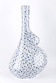 Pregnant Haliç II, Elif Uras (Turkish, born 1972, Ankara), Stonepaste; underglaze painted