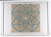 Endless Prayers XXVIII, Y. Z. Kami (Iranian-American, born Tehran 1956), Mixed media on paper