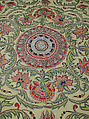 Hanging, Silk; plain-weave, embroidered