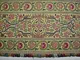 Hanging, Silk; plain-weave, embroidered