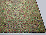 Hanging, Silk; plain-weave, embroidered