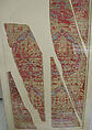 Textile Fragment, Silk and metal wrapped thread