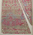 Textile Fragment, Silk and metal wrapped thread