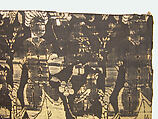 Textile Fragment, Silk; lampas