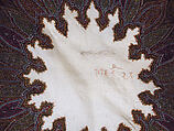 Shawl, Wool; woven