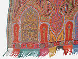 Shawl, Wool; woven