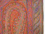 Shawl, Wool; woven