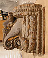Bracket, Wood; carved