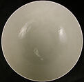Bowl with Incised Lotus Flowers, Stonepaste; incised under transparent glaze (Gombroon ware)