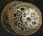 Bowls, Stonepaste; underglaze painted