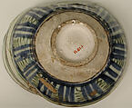 Bowls, Stonepaste; underglaze painted