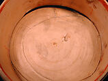 Box, Ivory; painted; silver mounts