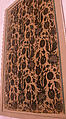 Velvet Panel with Flowering Plants, Silk, cotton, flat metal wrapped thread; cut and voided velvet, brocaded