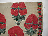 Hanging, Silk and linen