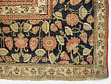 "Millefleur" Carpet, Cotton (warp and weft), wool (pile); asymmetrically knotted pile